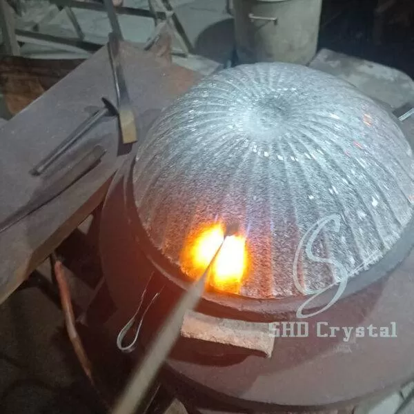 Crystal Glass Firing Process