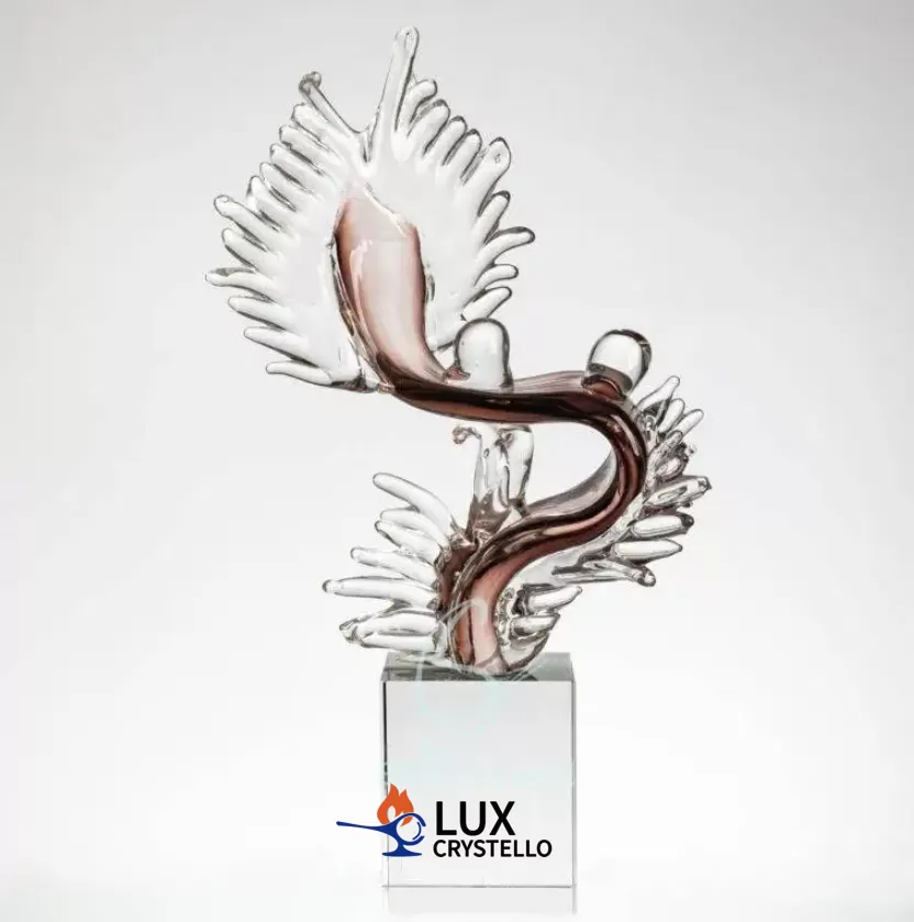 handcrafted blown glass home decor