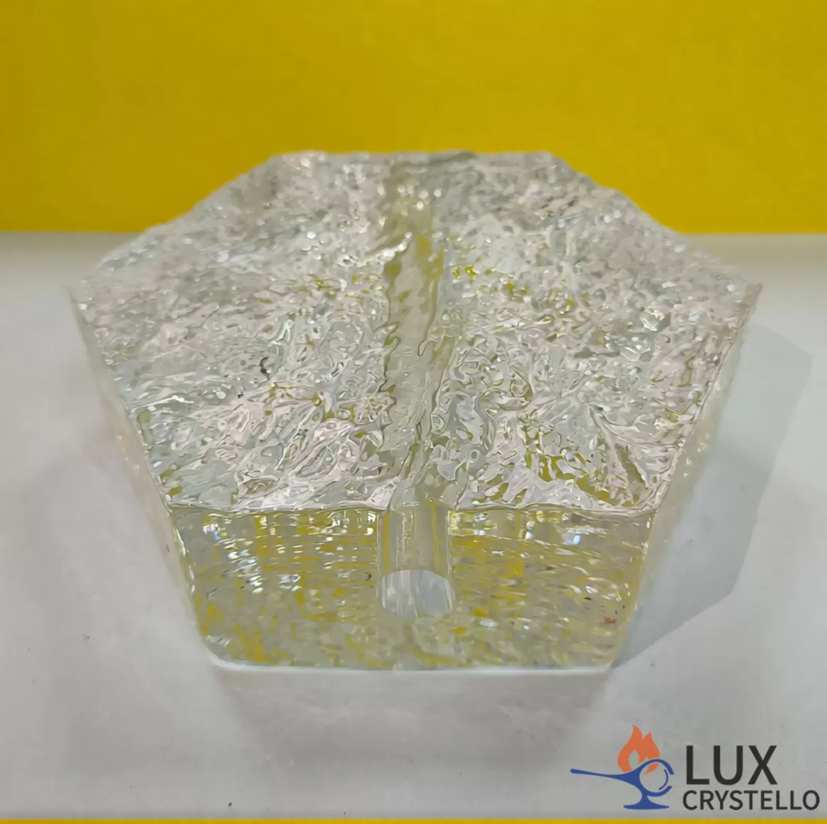 building transparent glass bricks