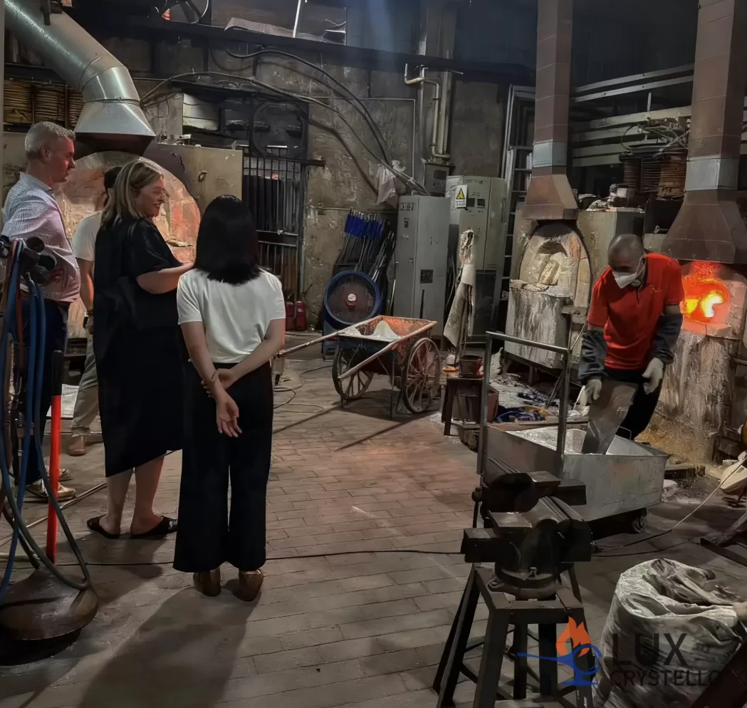 crystal glass thermal forming