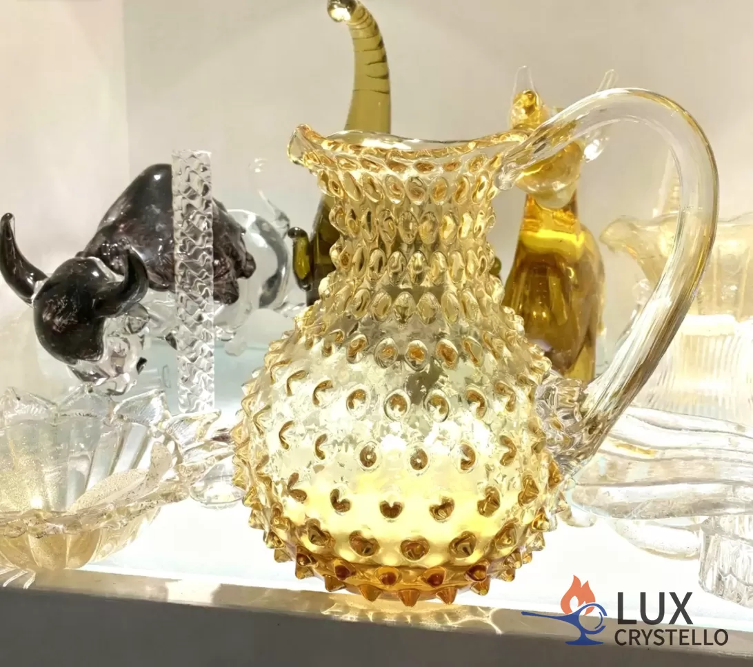 handcrafted glass home décor