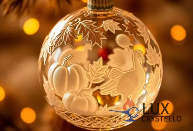 hand-engraved glass souvenirs for the holidays