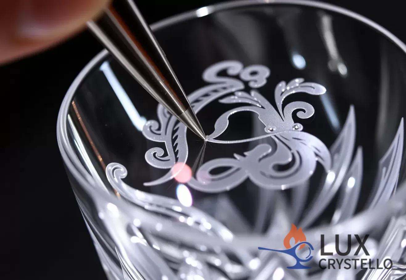 crystal glass hand engraving techniques