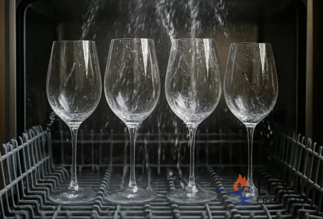 machine washable lead-free stemware