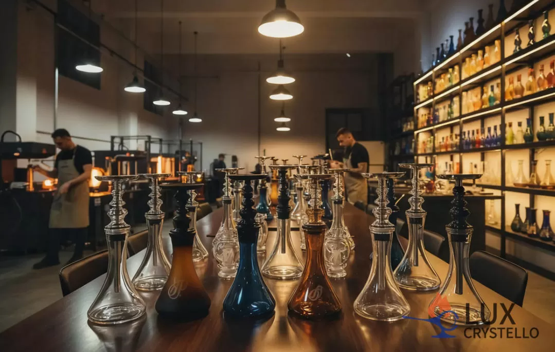 glass hookah vase manufacturer