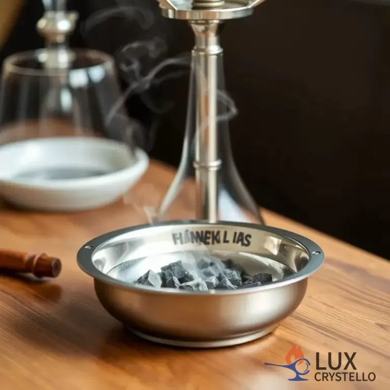 material of the shisha ashtray