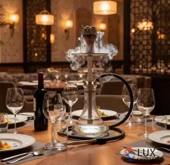 shisha in the restaurant