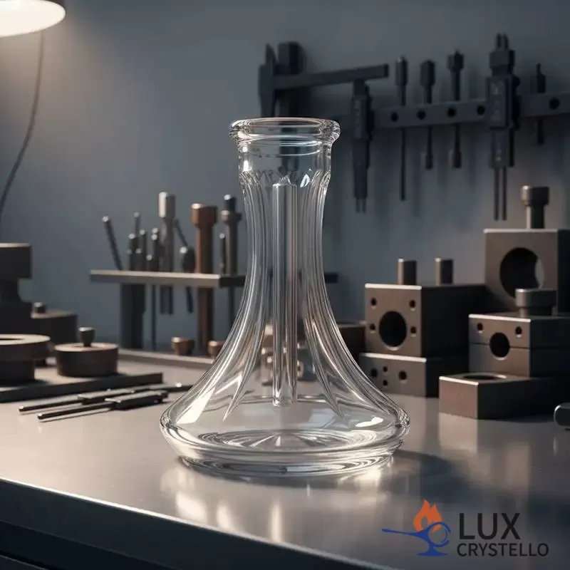 crystal glass hookah