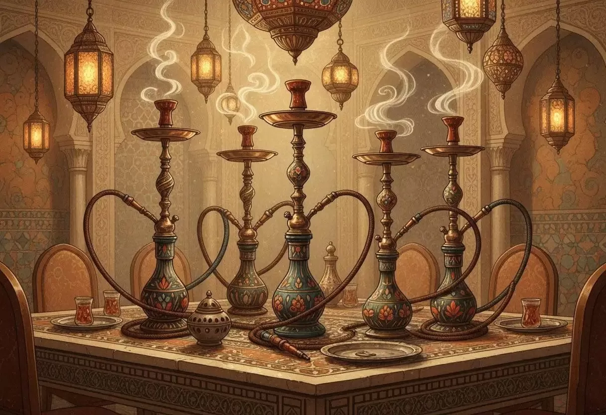 The History of the Nargile: From Ancient Ritual to Modern Social Art