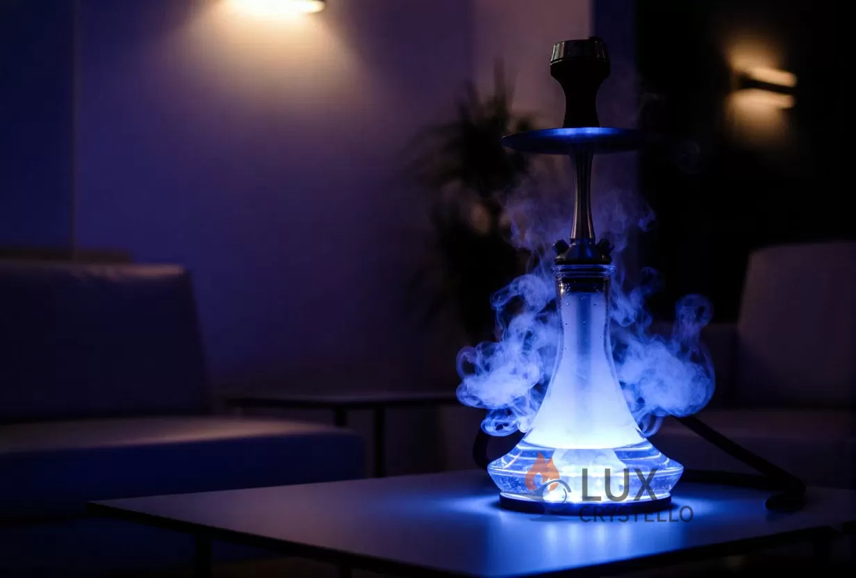 Premium Glass Hookah with LED Base: Elevating Craftsmanship and Experience