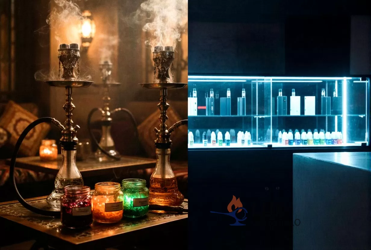Hookah vs. E-Cigarettes: Health, Shisha Flavors, and Culture